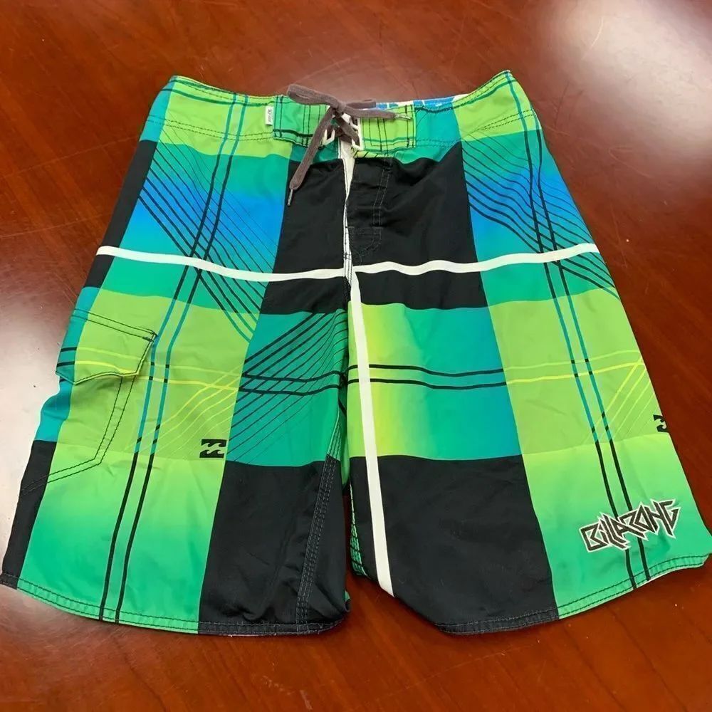 Billabong Airlite Stretch Swim Trunks Board Shorts sz 32